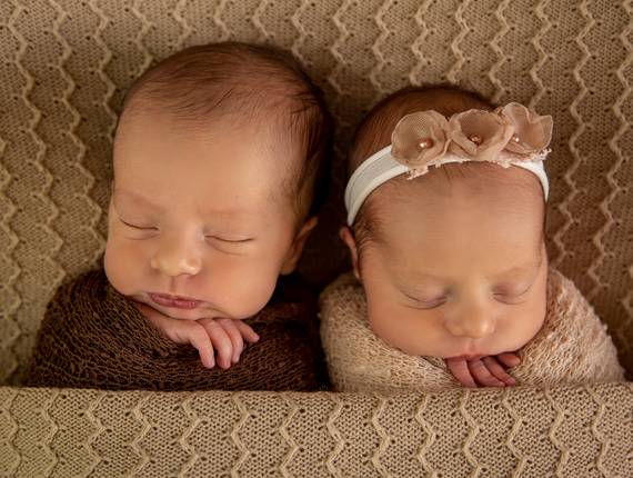Newborn de Theo e Anne