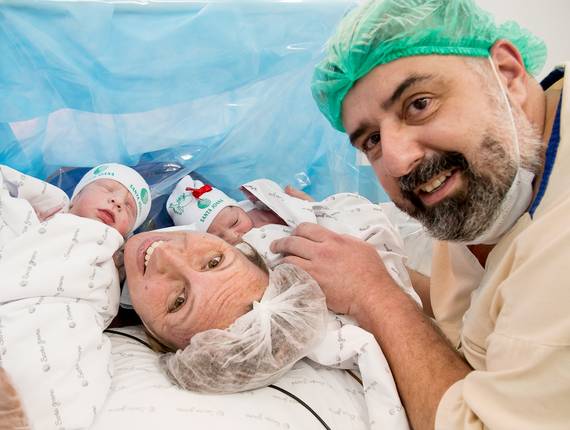 Parto de Nascimento Theo e Anne