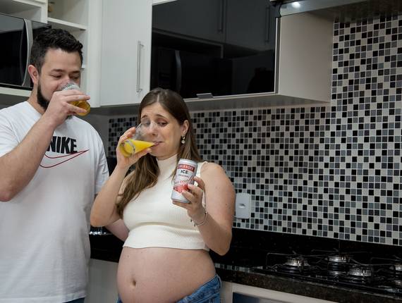Gestante de Denise e Renato - Lucas