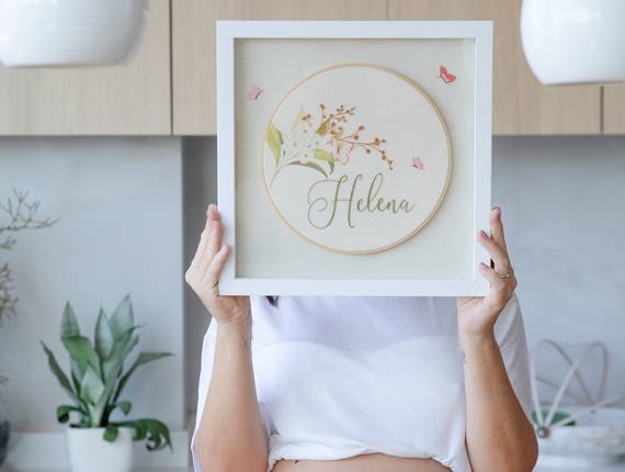 GESTANTE de A Espera da Helena