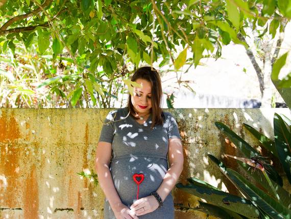 GESTANTE de Ensaio Gestante - Fátima e Júlio À Espera do Henrique