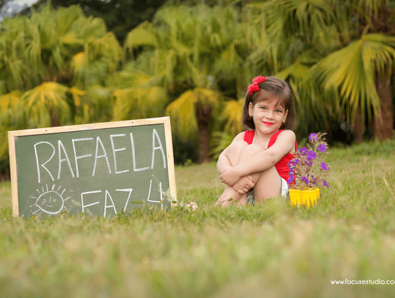 Ensaio Infantil de Rafaela
