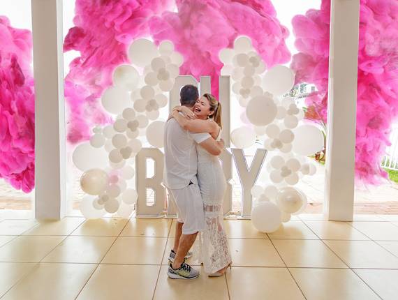 Gestante de Chá Revelação - Baby Takemura