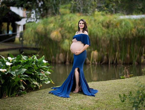 Ensaio Gestante de A doce espera de Lucas