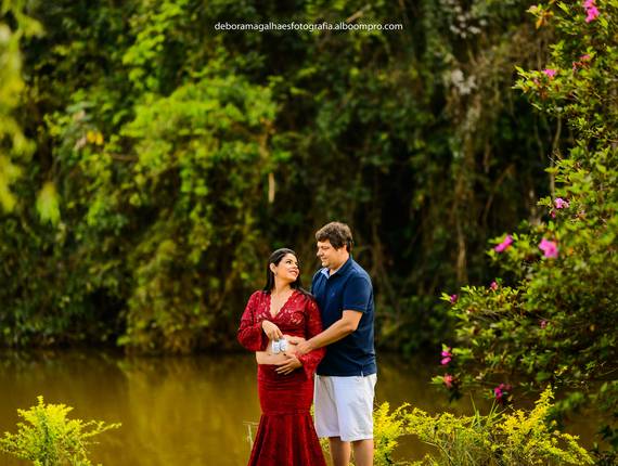 Ensaio Gestante de À espera de Paulo Henrique