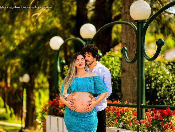 Ensaio Gestante de Lisi & Thiago - À espera de Pietro