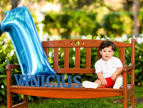 Ensaio Infantil / Família  de Vinícius - 1º aninho