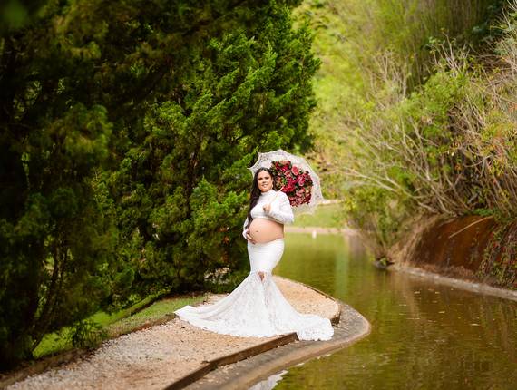 Ensaio Gestante de À espera de Emilly