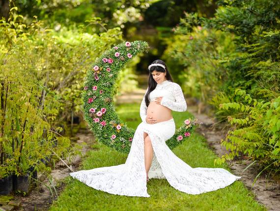 Ensaio Gestante de A doce espera de Isabella Maria