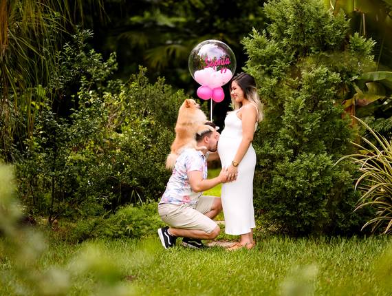 Ensaio Gestante de A doce espera de Sophia