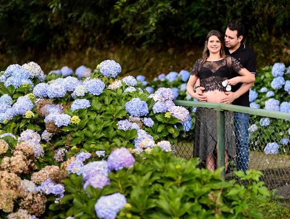 Ensaio Gestante de A doce espera de Antônio