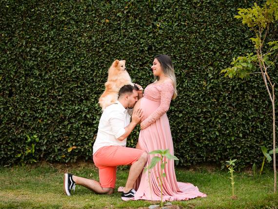 Ensaio Gestante de A doce espera de Sophia