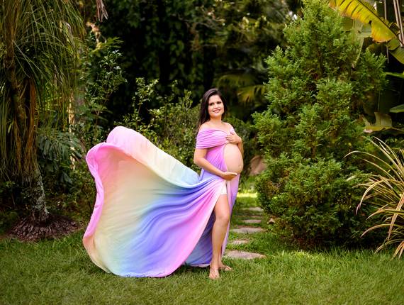 Ensaio Gestante de A doce espera de José Otávio