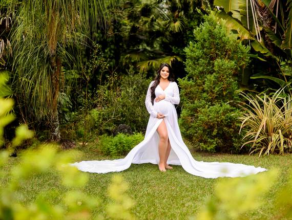 Ensaio Gestante de A doce espera de Maria Clara