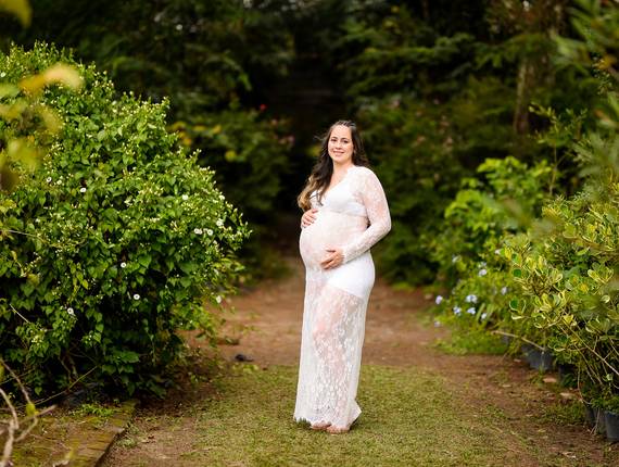 Ensaio Gestante de A doce espera de Enrico