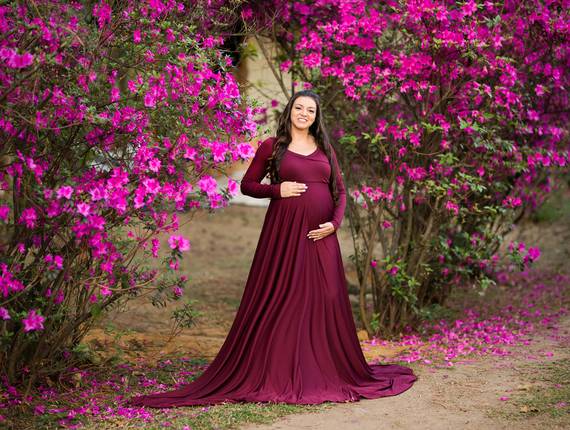 Ensaio Gestante de A doce espera de Liz Meyre