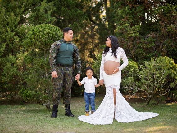 Ensaio Gestante de A doce espera de Davi