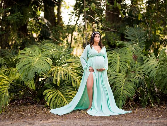 Ensaio Gestante de A doce espera de Clarisse 