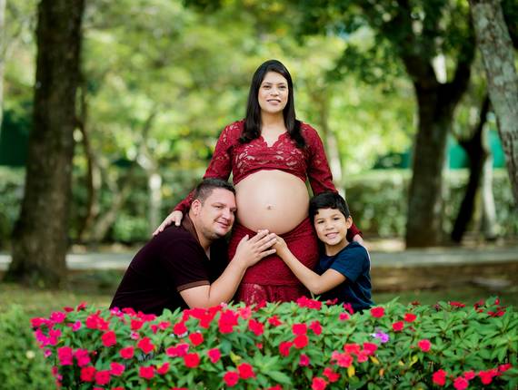 Ensaio Gestante de A doce espera de Henry 