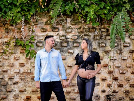 Ensaio Gestante de A doce espera de Júlia