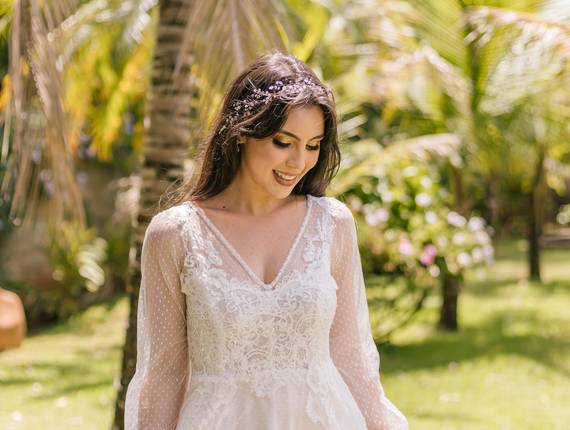 Noivas de Vestido Safira 