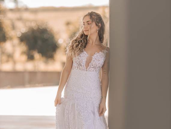 Noivas de Vestido Monique 