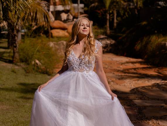 Noivas de Vestido Cristal