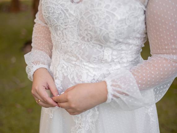 Noivas de Vestido Safira