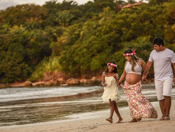 Sessão Gestante de A espera de Lohana