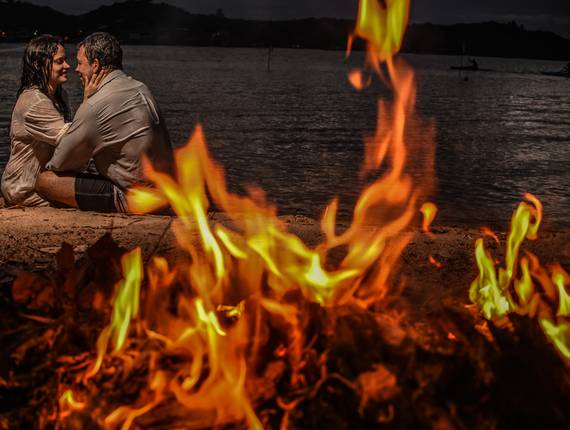 Sessão casal de A doce arte de amar.