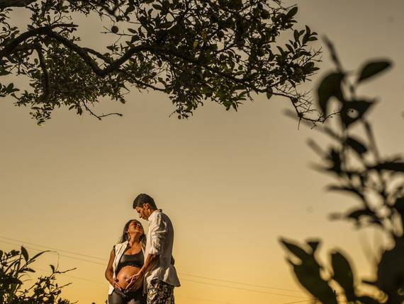 Sessão Gestante de Aline e Rafa gravidinhos