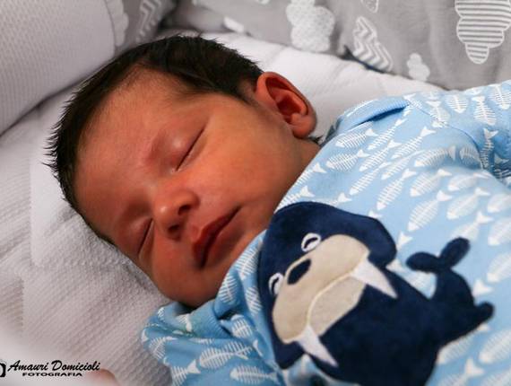 Recen Nascidos de Ensaio recem nascido Davi