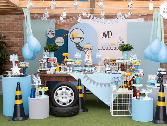 Festa Infantil de Festa David 1 ano