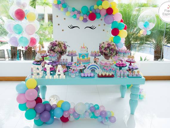 Festa Infantil de Pool Party Bia & 9 anos