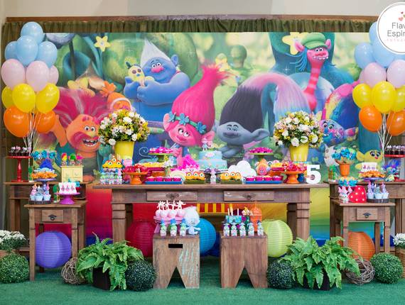 Festa Infantil de Maria Luísa & Trolls