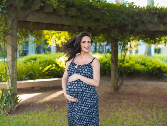 Gestante de Ieda Esperando a Sara 