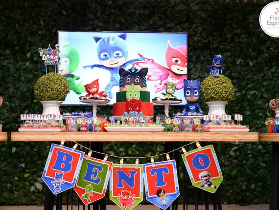 Festa Infantil de Festa Bento 4 anos