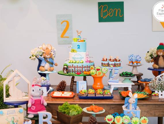 Festa Infantil de Festa Benjamin 2 anos