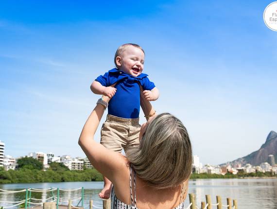 Ensaio Infantil de Ensaio Gustavo & 8 meses