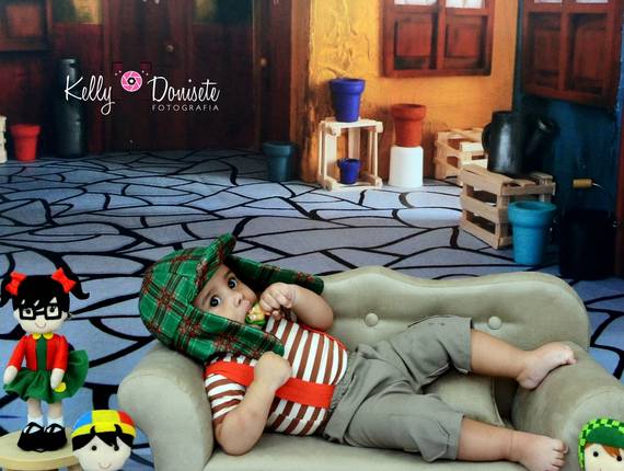 Infantil de ACOMPANHAMENTO INFANTIL - OLHA QUEM VEIO ... O CHAVES!