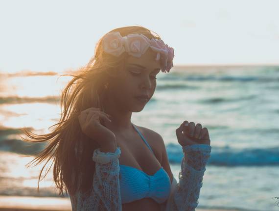 Ensaio Feminino/Aniversário de Ensaio fotográfico feminino na praia - Juliana Lins - 15 anos