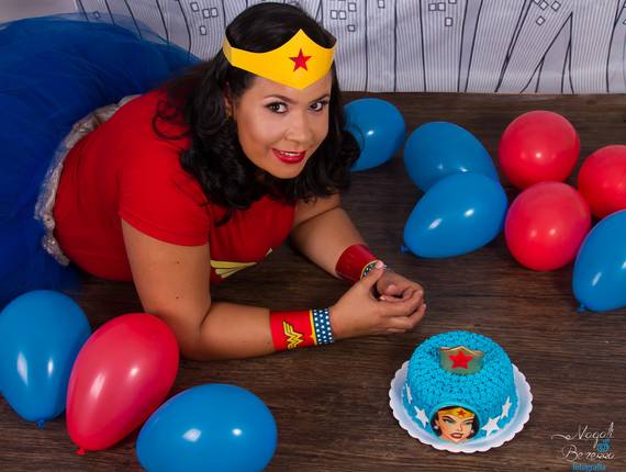 Ensaio Feminino/Aniversário de Smash the cake - Janaina 