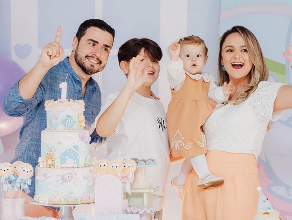 Aniversário Infantil de 1º Aniversário da Maria Alice