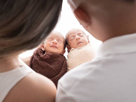 Newborn de Gêmeos Lucca e Miguel