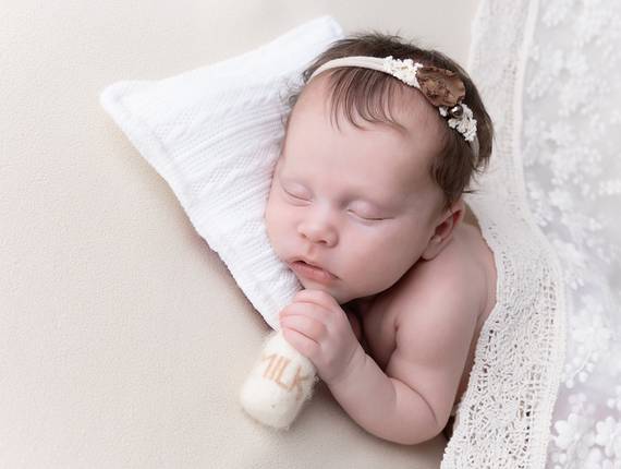 Newborn de Manuela • 24 dias