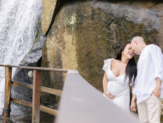 Pré Wedding de Chá revelação Viviane e William