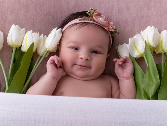 Newborn de Amaya • 16 dias