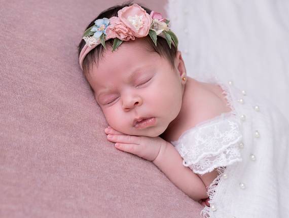 Newborn de Sara • 17 dias
