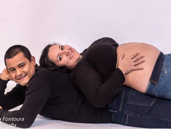 Ensaio Gestante de Wagner e Aline