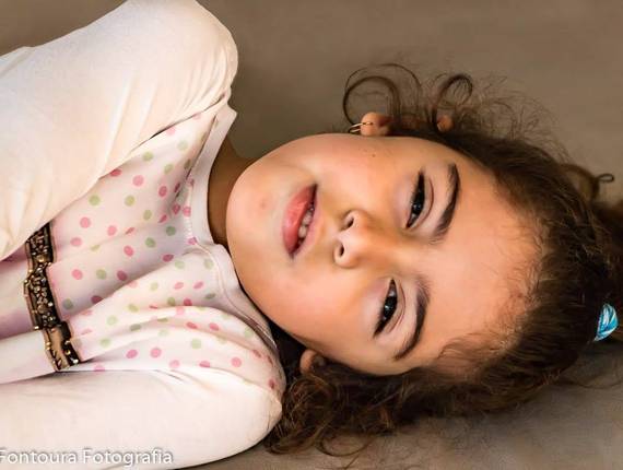 Ensaio Infantil de Ensaio Nina